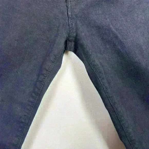 ZARA DENIM Black Skinny Mid Rise Jeans Minimalist Tapered Jeggings Women 4 - Picture 10 of 10